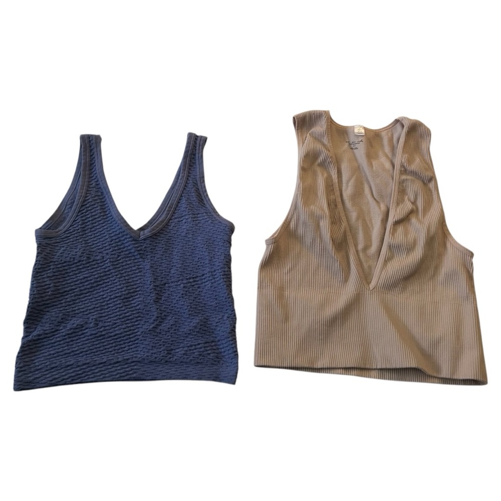 2 out from under bralettes lavender purple and tan beige nude